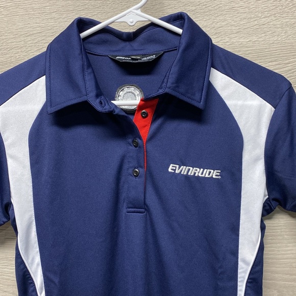 Evinrude Ladies Golf Polo XS Navy Blue - Picture 2 of 8